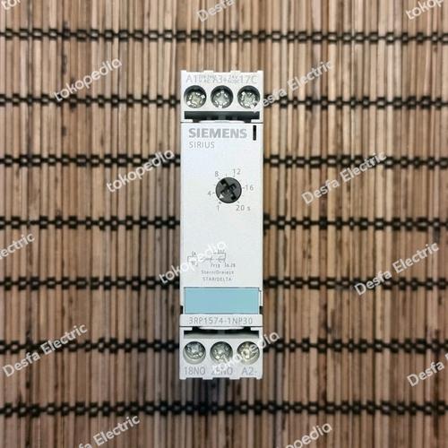 Jual Timer Stardelta Siemens 3RP1574-1NP30 24 Vdc / 220 Vac Origin ...