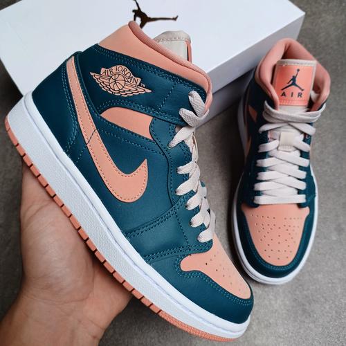 Retro Jordan Mid Salmon Jual Air Jordan Mid Dark Teal Green (W