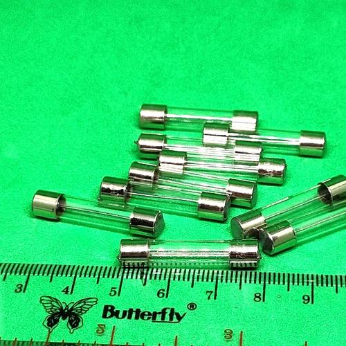 72 Pz 6x30mm Fusibile A Tubo Di Vetro A Soffiaggio Rapido K