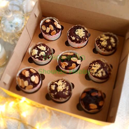 Jual Brownies Panggang Fudgy in Cup / Hampers Imlek / Natal / Lebaran