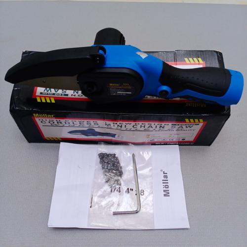 Gambar MOLLAR CHAINSAW Cordless Mini 12200 GERGAJI TANGAN BATERAI 12V - Unit mesin saja dari DO OFFICIAL STORE Kota Bekasi Tokopedia