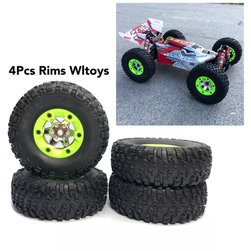 For WLtoys 144001 124017-16-18-19 For LC 1/14 フロントホイール