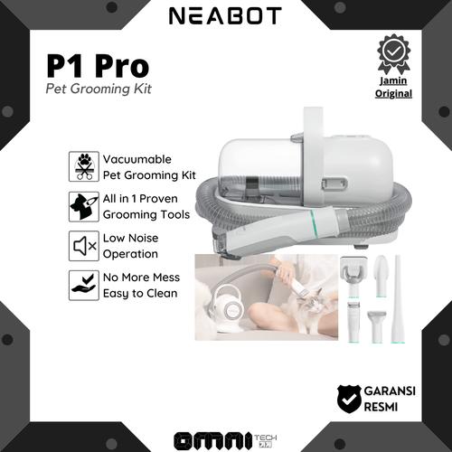 Jual Neabot P1 Pro Pet Hair Clippers Vacuum Grooming Hewan Professional