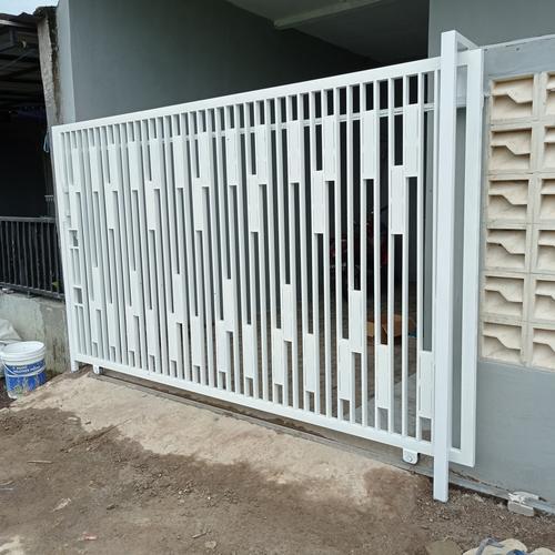 Jual pagar minimalis modern - Kab. Bandung - bengkellassatuputra