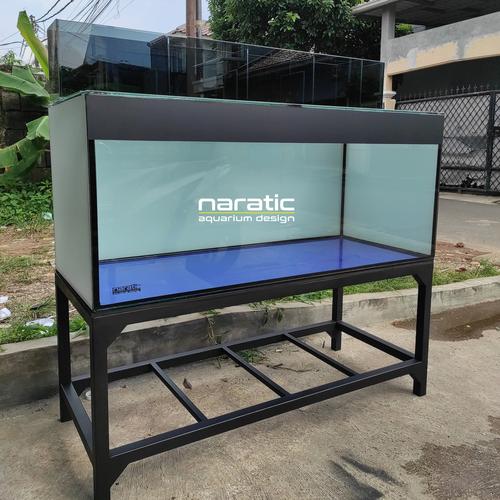 Jual Aquarium 120x50x50 8mm + holo 4x4 ceper Jakarta Selatan