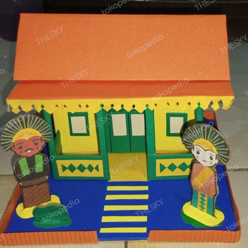 Jual miniatur rumah adat betawi - Kota Tangerang Selatan - THESKY