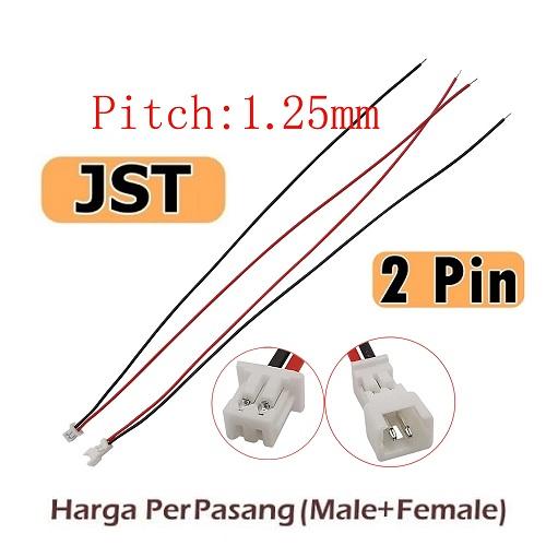 20 stks JST Connector Kabel 1.25mm 2 Pin Micro JST Man/Vrouw met Kabel Draden, terminals 20 stks JST Connector Kabel 1.25mm 2 Pin Micro JST Man/Vrouw met Kabel Draden, terminals