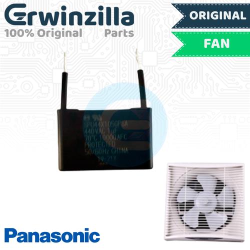 Jual Kapasitor Motor Exhaust Fan 1 uF Panasonic Model FV25RUN5W