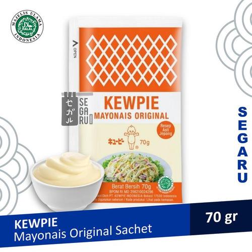 Jual KEWPIE Mayonaise Original Sachet Japan Mayo Sachet Halal 70 gram
