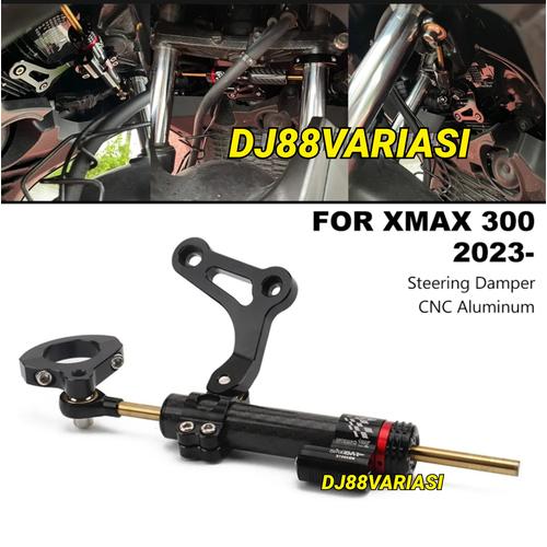 Jual Steering damper matris xmax 300 stabilizer stang xmax new set