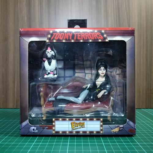 Neca Elvira Toony Terrors Wave 6 Horror Halloween Figure Brand New In