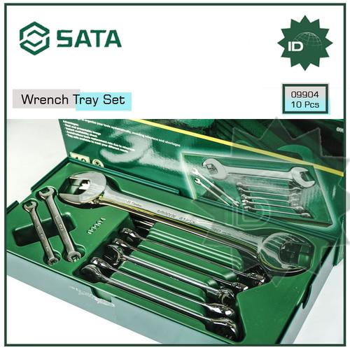 Jual Sata Kunci Pas Double Set 10 pcs Metric Tray Set Sata 09904 ...