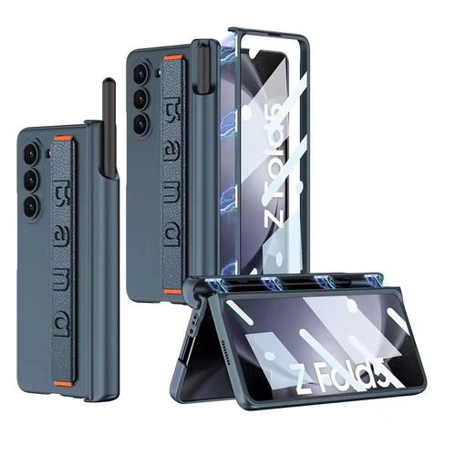 Promo Wristband Case for Samsung Z FOLD 6 5 4 3 5G Hinge Pen Holder
