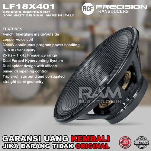 RCF LF18X401 18″ Woofer Da 3000 W – Altoparlante Professionale Nuovo - Foto 3