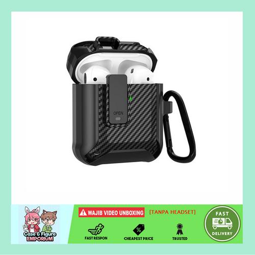 Casing Airpods Gen Pro Shockproof Armor Safety Lock Original di Case  N Figure Emporium Tokopedia