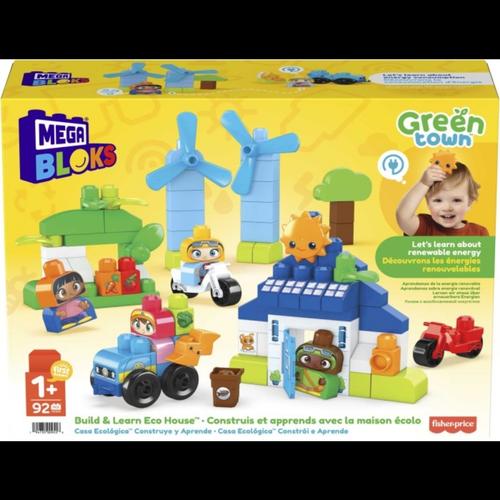 Promo Mega Bloks Green Town Build & Learn Original Fisher Price - Kota ...