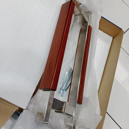 Jual 2666 willson tarikan stainles lapis kayu handle pintu kaca/kayu ...