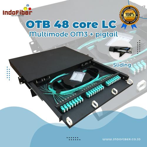 Jual INDOFIBER OTB 48 core LC multimode OM3 sliding + Pigtail - Jakarta ...