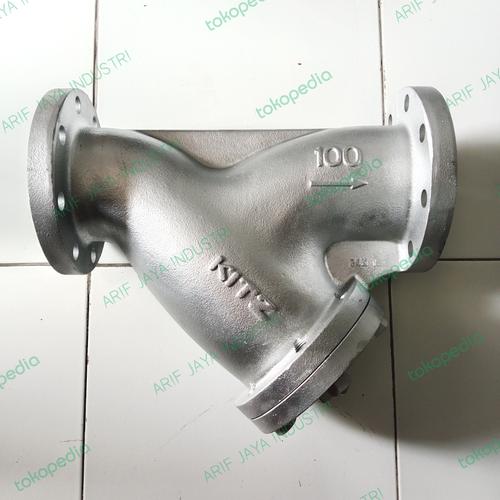 Jual Y Strainer KITZ cast iron flange jis 10K size 4 inch Kota Surabaya ARIF JAYA INDUSTRI