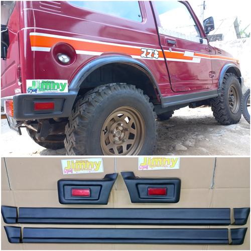 Jual LIST PLANG KATANA LIS BODY JIMNY SAMURAI FENDER ORI SET TANDUK
