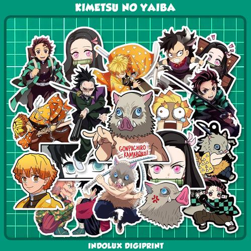 Jual Stiker Demon Slayer 32 Pcs Sticker Anime Kimetsu No Yaiba - Kab ...