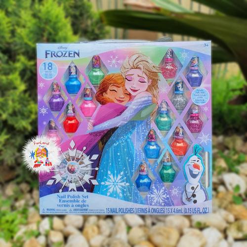 Jual Disney Frozen Nail Polish Set 18pcs Kota Medan funlandtoys