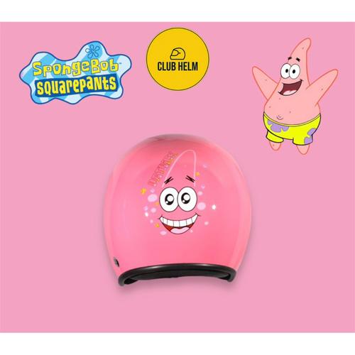 Jual Helm Retro Neo Anak Spongebob Squarepants Patrick Star Pink