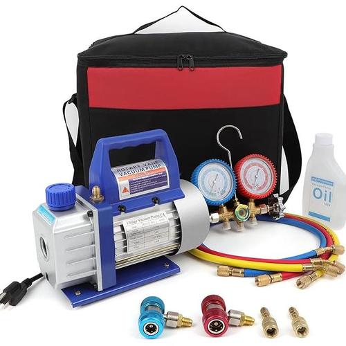 Jual Hvac Ac Repair Complete Tool Kit With 3Cfm 14Hp Vacuum Pump