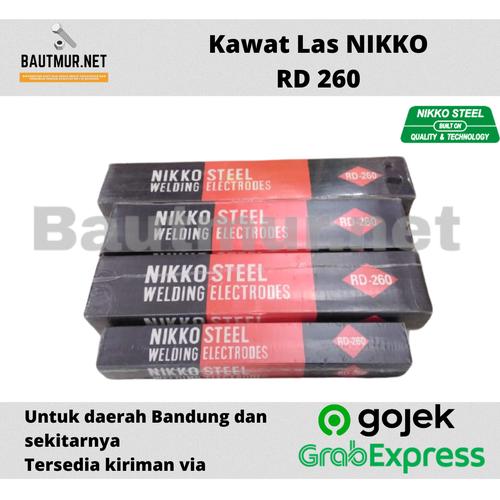 Jual Nikko RD260 3.2mm Kawat Las / Welding Electrode Kota Bandung