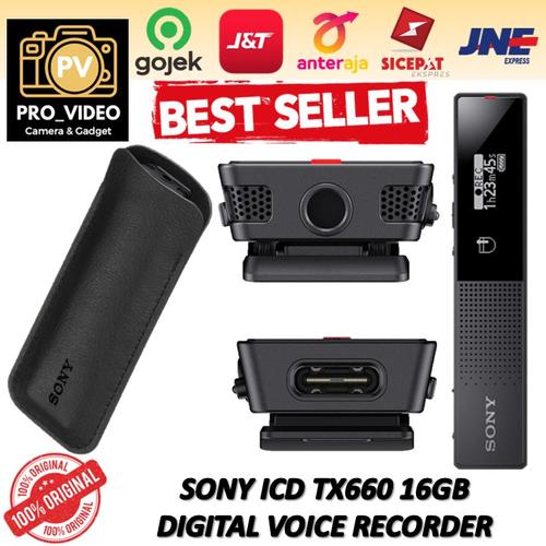 Jual Sony icdpx240 Voice Recorder TX660 Kota Bandung Pro_video
