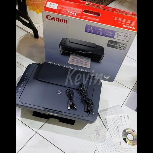 Jual Mesin Printer Canon Pixma E400 Fullset Original + Cartridge