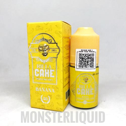 Jual [ PODS FRIENDLY ] RILLA CAKE V3 BANANA CHEESE BY IJC 12MG 30ML ...