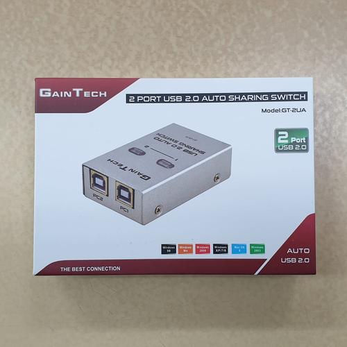 Jual GAINTECH USB 2.0 Auto Sharing Switch 2 Port Jakarta Pusat