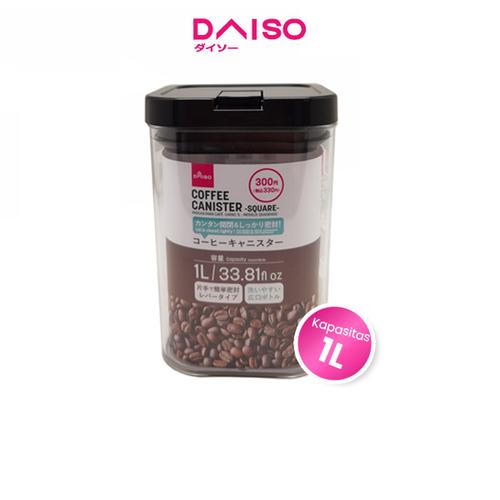 Jual Daiso Coffee Canister Square 33.81fl oz 1L Jakarta Selatan