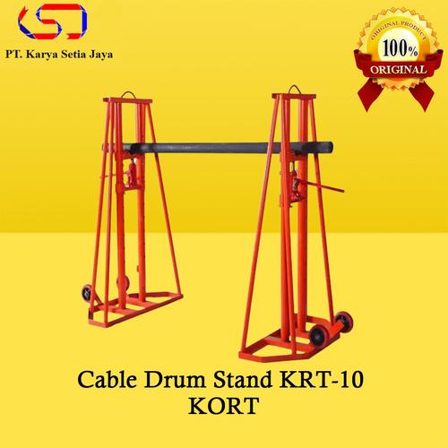 Jual Cable Drum Stand/Roller Cable/Drum Jack Model KRT10 Kort