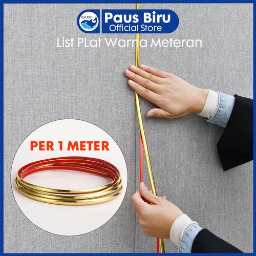 Promo List Plat Gulungan Per 1 Meter Hiasan Dinding Aksesoris Wallpaper