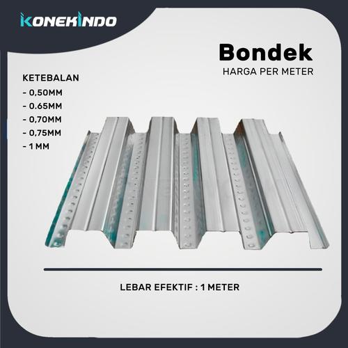 Jual Bondek Baja Ringan / Floor deck 0,50 Plat Cor Dak Lantai Bangunan ...
