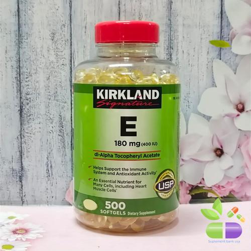 Jual KIRKLAND VITAMIN E 400 I.U Jakarta Barat Suplement Bank USA