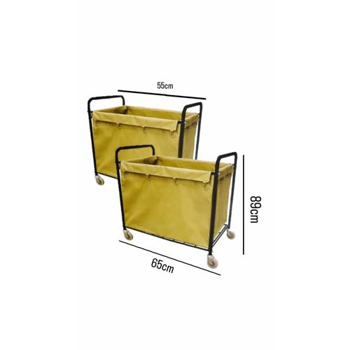 Promo Laundry Trolley Persegi Panjang Trolley Linen Laundry Rectangle