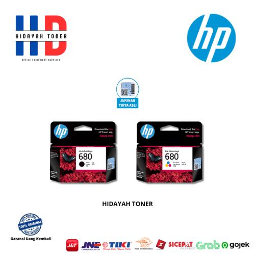 Jual Tinta Cartridge HP 680 Black & Colors Original Ink Advantage ...