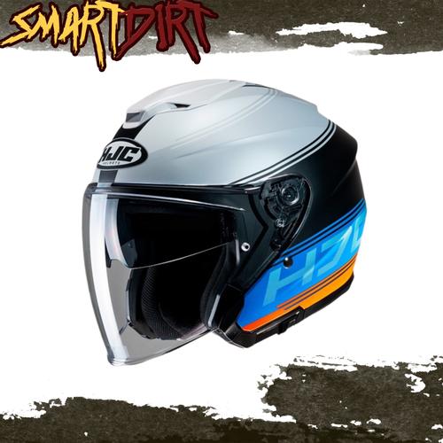 Jual Helm HJC i30 MC3HSF Helm Half Face HJC i30 MC3HSF