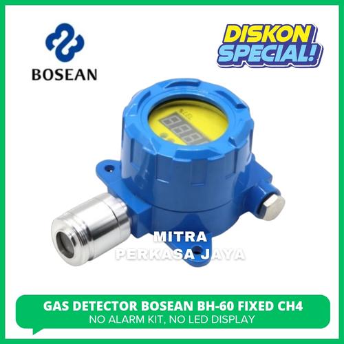 Jual Bosean BH-60 fixed CH4 methane gas detector transmitter LED ...