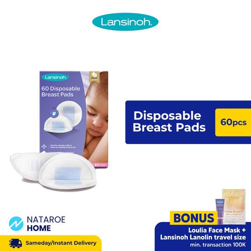 Promo LANSINOH Disposable Breast Pads 60 pcs Penyerap ASI Jakarta