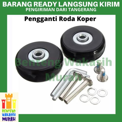 Luggage Rack Roda Jual Roda Koper Pengganti Luggage Replacement Wheel 40 45 50 x 18 mm ...