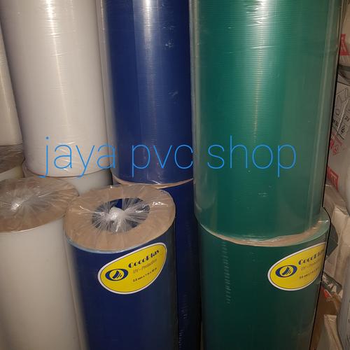 Jual plastik fiber plat penutup pagar polos 0,8 cocoplas khusus gosend