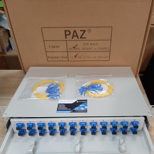Jual OTB Rackmount 24 Core + Pigtail SC / UPC Merk PAZ - Jakarta Pusat ...