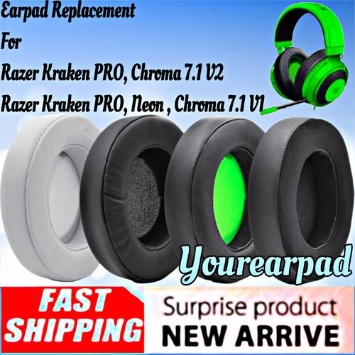 Earcup Razer Kraken V2 Ear Cushion Headband Bantalan Earcup Earpad
