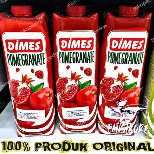 Jual dimes pomegranate juice jus buah delima 1l Kota