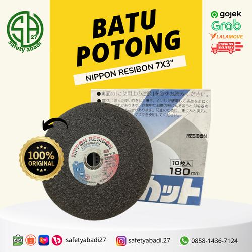 Jual Batu Potong ORIGINAL Nippon Resibon 7x3 Cutting Wheel - Jakarta ...