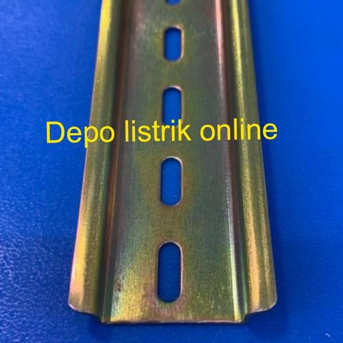 Jual Rell MCB besi 1 fungsi 1m /rel mcb iron /din rail iron - Jakarta ...